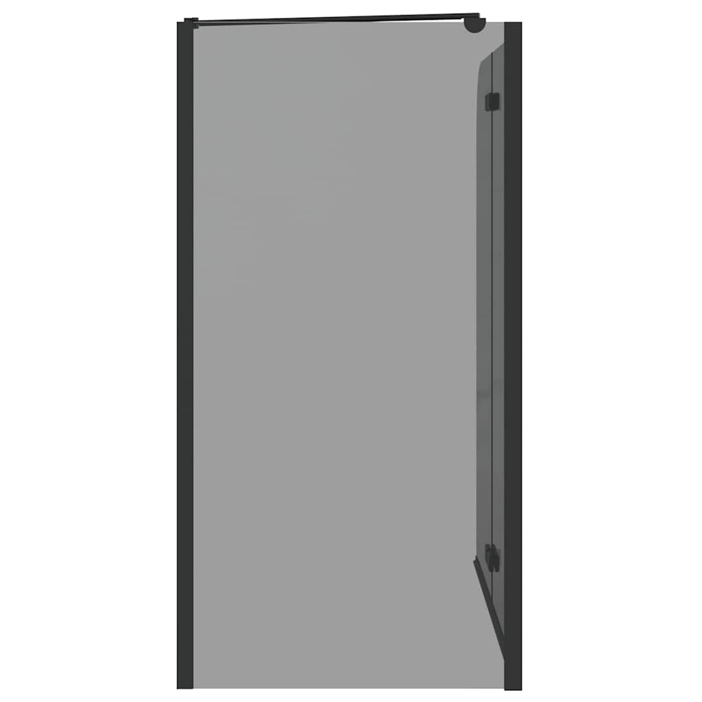 Shower Enclosure Manual Black 120 x 68 x 130 cm