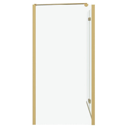 Shower Enclosure Gold 120 x 68 x 130 cm ESG Glass and Aluminium