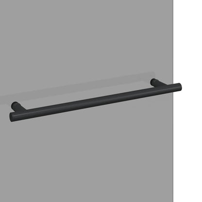 Shower Enclosure Black 95 x 140 cm ESG Glass and Aluminium