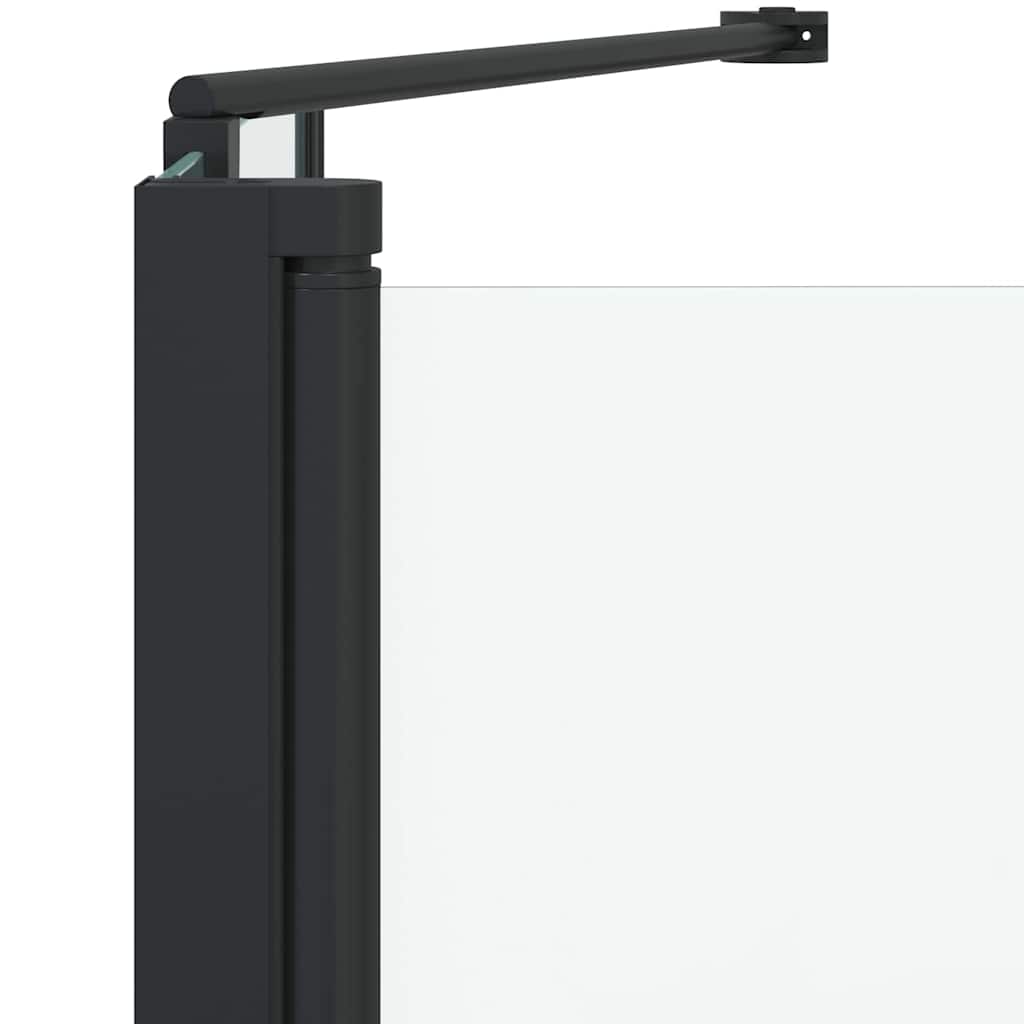 Bath Enclosure Geometric Manual Black 120 x 67 x 129 cm