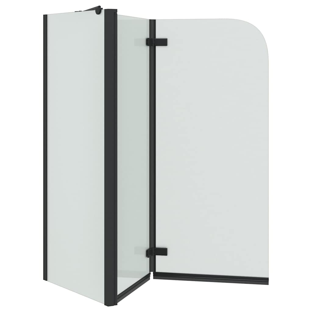 Shower Enclosure Manual Black 120 x 68 x 130 cm