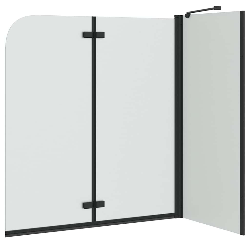 Shower Enclosure Manual Black 120 x 68 x 130 cm