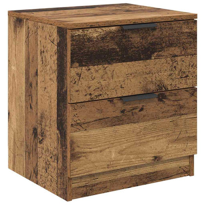 Bedside Cabinet 2 pcs Old wood 45 x 39 x 50 cm Engineered wood