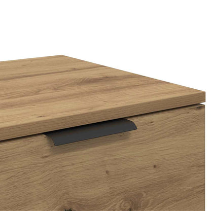 Bed Cabinet 2 pcs Artisan oak 40 x 39 x 40 cm Engineered wood
