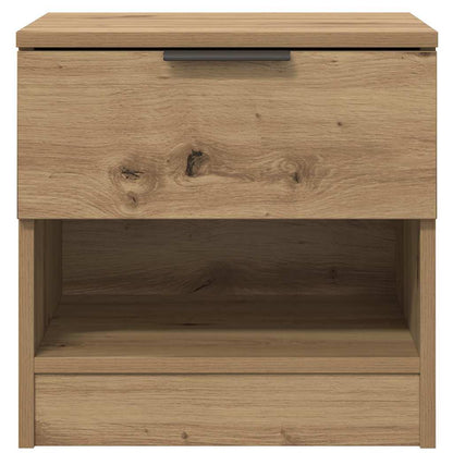 Bed Cabinet 2 pcs Artisan oak 40 x 39 x 40 cm Engineered wood