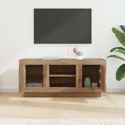 TV Cabinet Artisan Oak 102 x 35 x 45 cm Engineered Wood