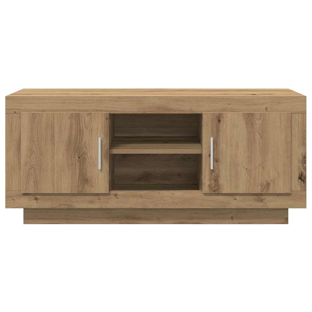 TV Cabinet Artisan Oak 102 x 35 x 45 cm Engineered Wood