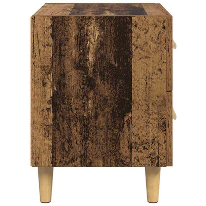 Bed Cabinet 2 pcs Old wood 40 x 35 x 47.5 cm Engineered wood