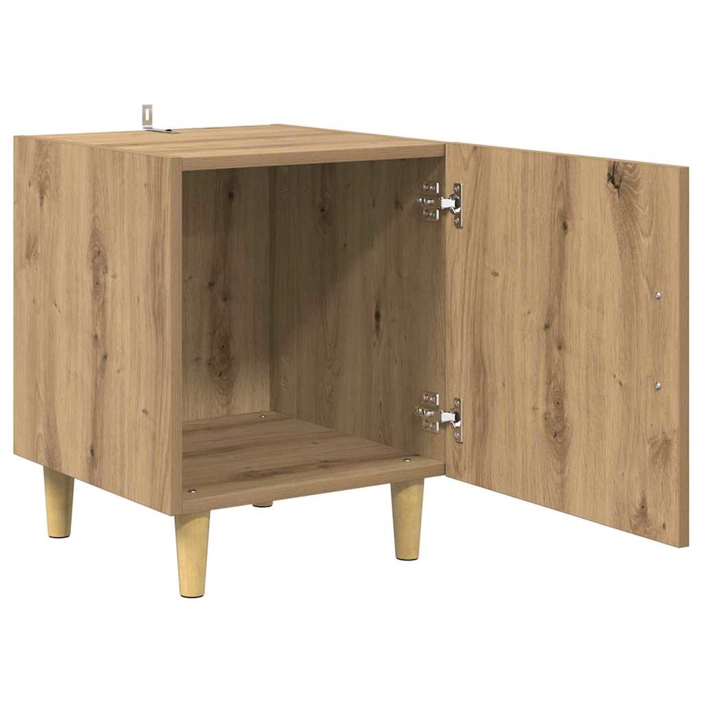 Bedside Cabinet Artisan Oak 40 x 40 x 50 cm Engineered Wood