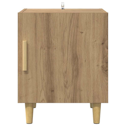 Bedside Cabinet Artisan Oak 40 x 40 x 50 cm Engineered Wood