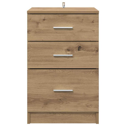 Bedside Cabinet Artisan oak 40 x 40 x 63 cm Engineered wood