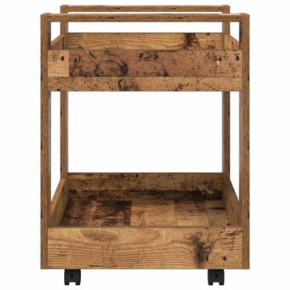 Desk Trolley Old Wood 60 x 45 x 60 cm Engineered Wood