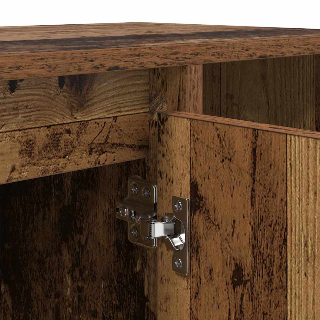 TV Cabinet Old Wood 100 x 35 x 55 cm Engineered Wood