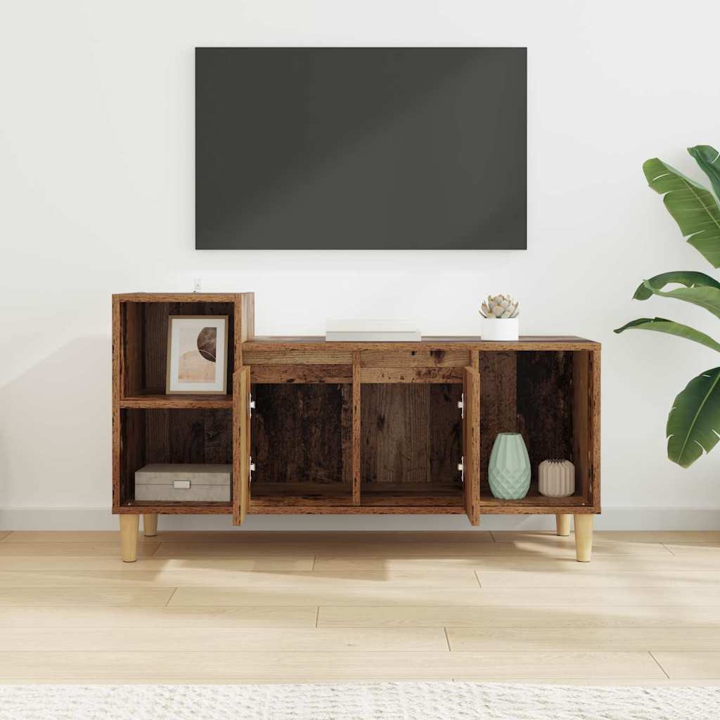 TV Cabinet Old Wood 100 x 35 x 55 cm Engineered Wood