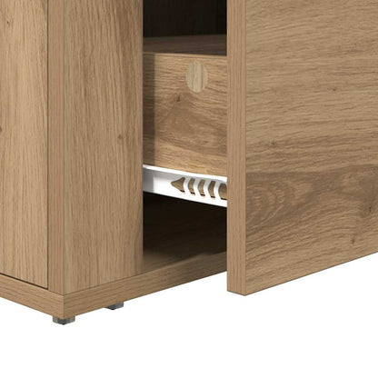 Bedside Cabinet Artisan oak 60 x 36 x 45 cm Engineered wood