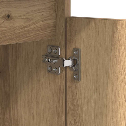 Bedside Cabinet with Drawer 2 pcs Artisan oak 40 x 35 x 70 cm