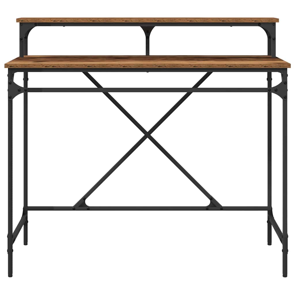 Desk Old Wood 100 x 50 x 90 cm Engineered Wood