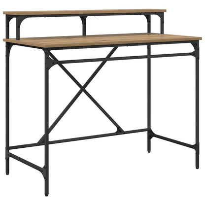 Desk Artisan Oak 100 x 50 x 90 cm Engineered Wood