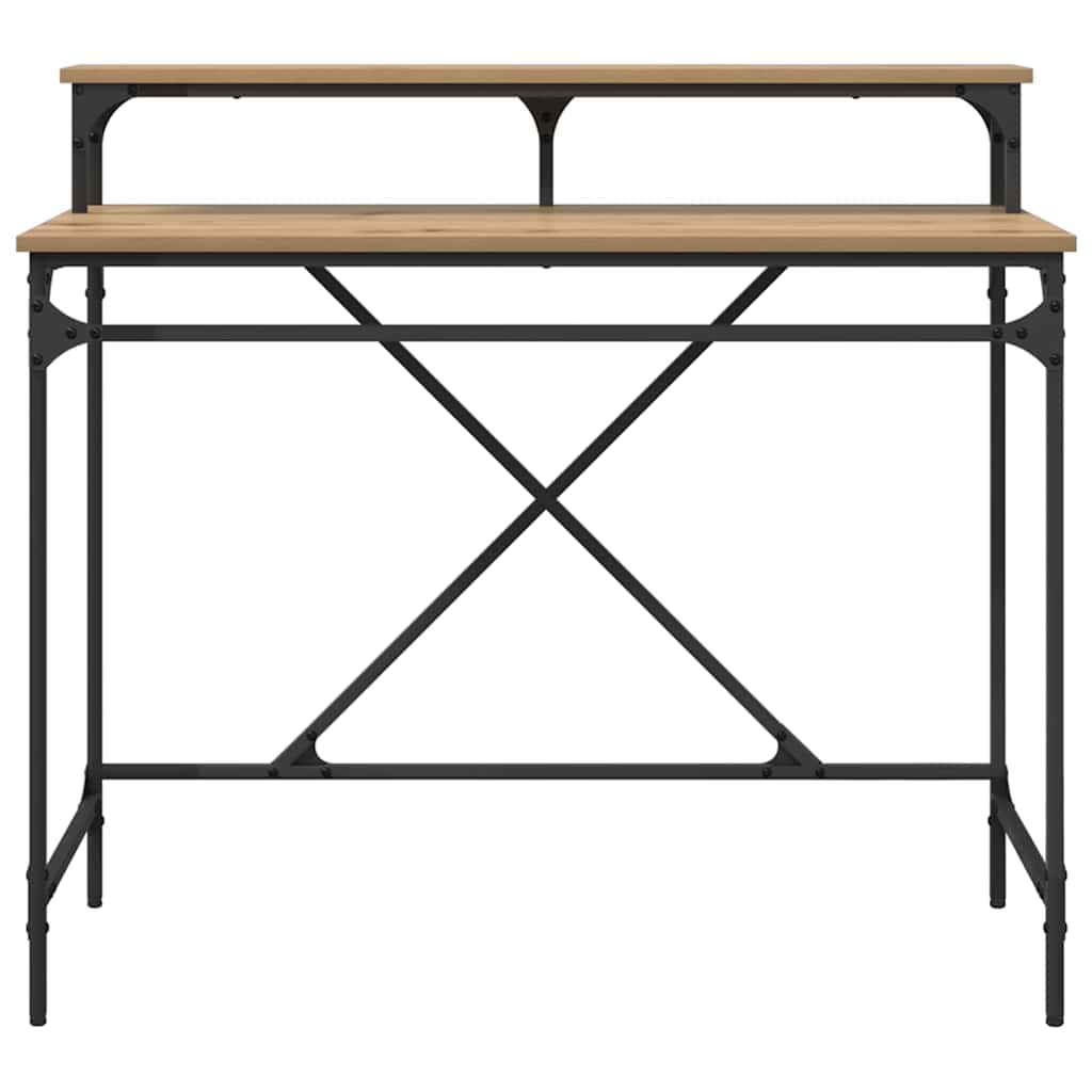 Desk Artisan Oak 100 x 50 x 90 cm Engineered Wood