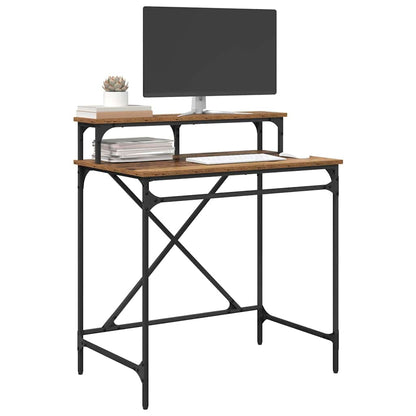 Desk Old Wood 80 x 50 x 90 cm Engineered Wood