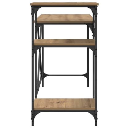 Desk Artisan Oak 135 x 50 x 90 cm Engineered Wood