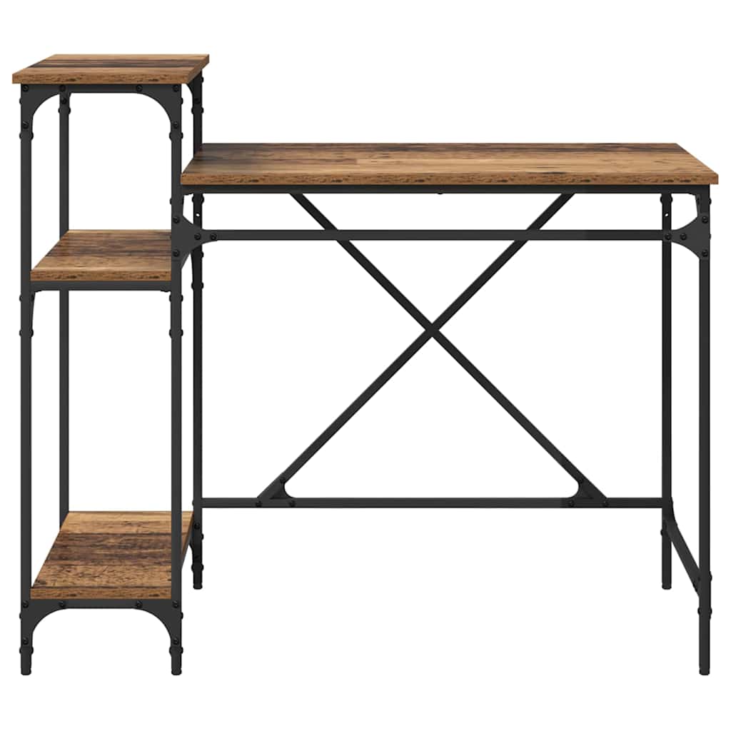 Desk Old Wood 105 x 50 x 90 cm Engineered Wood