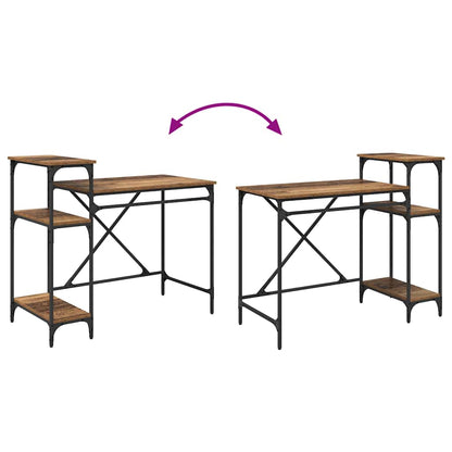 Desk Old Wood 105 x 50 x 90 cm Engineered Wood