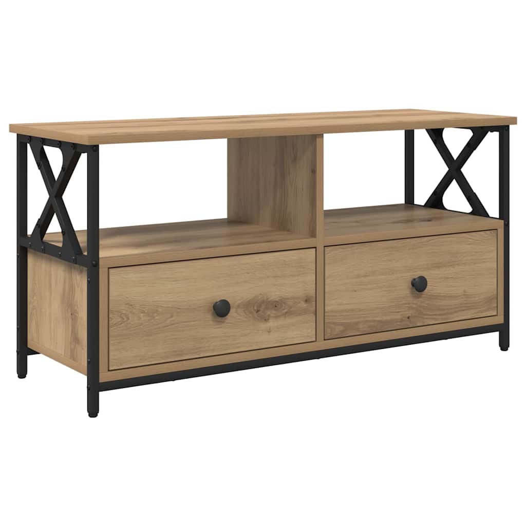 TV Cabinet with Drawer Artisan Oak 90 x 33 x 45 cm