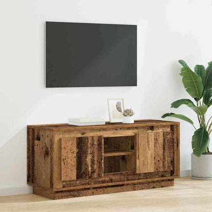 TV Cabinet Old Wood 102 x 35 x 45 cm Engineered Wood