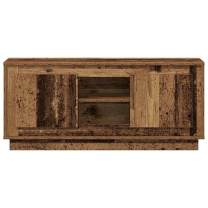TV Cabinet Old Wood 102 x 35 x 45 cm Engineered Wood