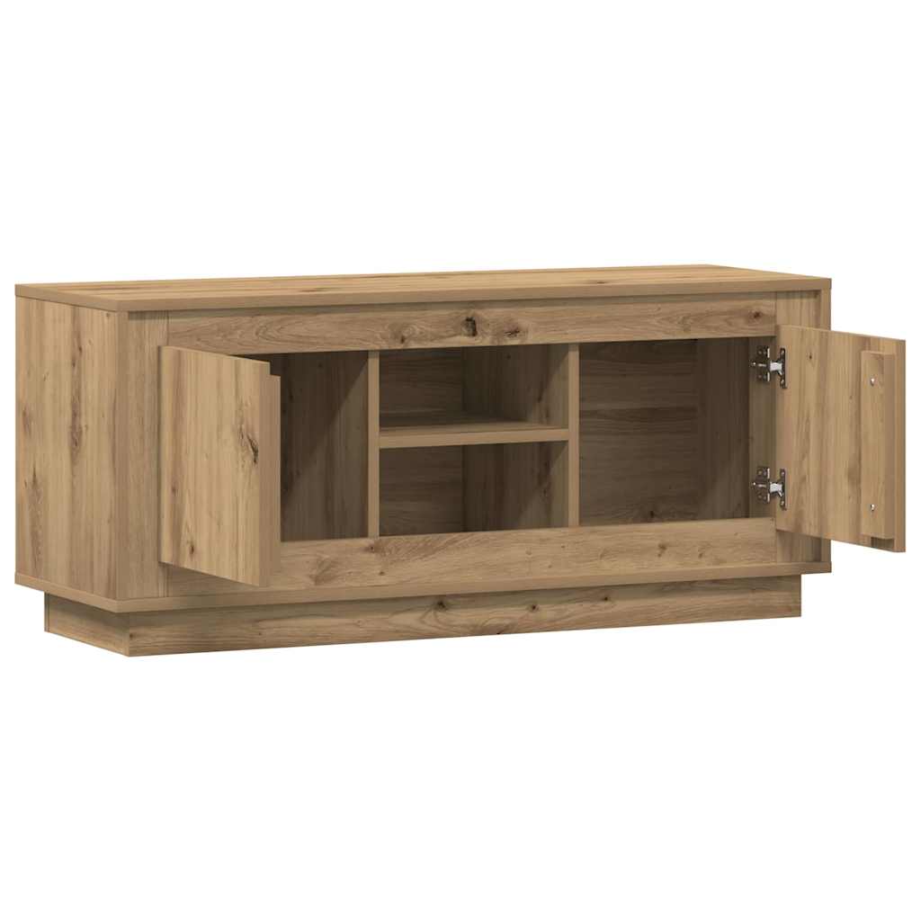 TV Cabinet Artisan Oak 102 x 35 x 45 cm Engineered Wood