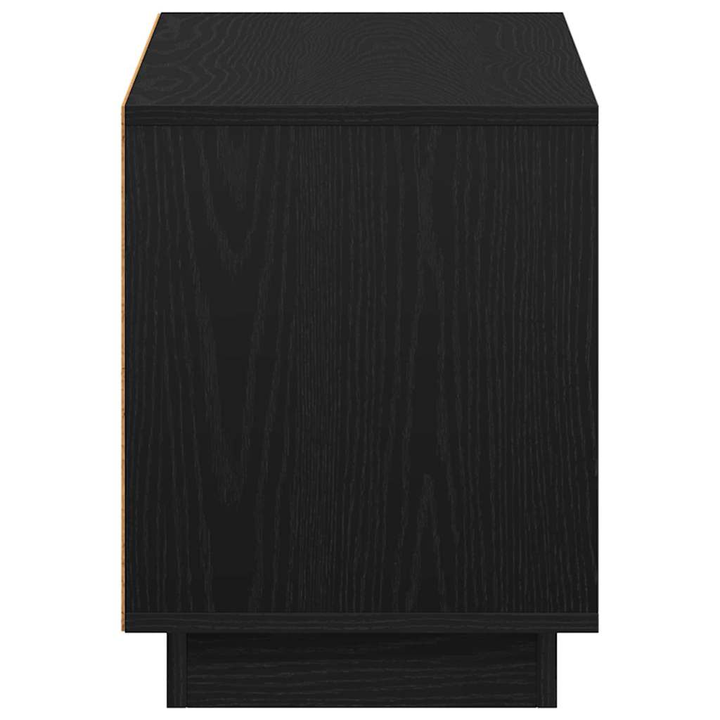 TV Cabinet Black Oak 102 x 35 x 45 cm Engineered Wood