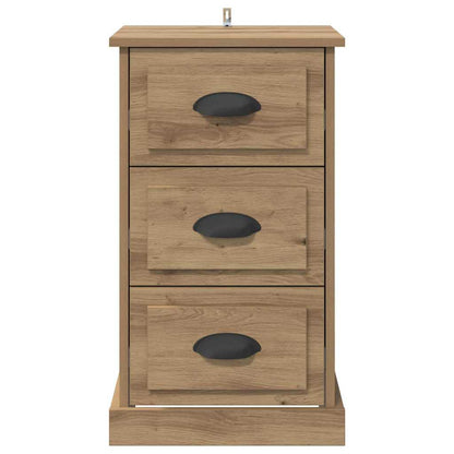 Bedside Cabinet Artisan Oak 39 x 39 x 67.5 cm Engineered Wood