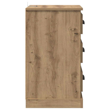 Bedside Cabinet Artisan Oak 39 x 39 x 67.5 cm Engineered Wood
