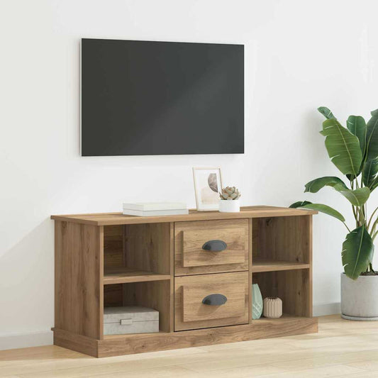 TV Cabinet Artisan Oak 99.5 x 35.5 x 48 cm Engineered Wood