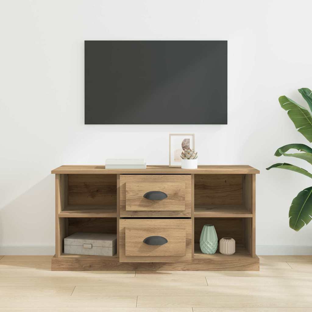 TV Cabinet Artisan Oak 99.5 x 35.5 x 48 cm Engineered Wood