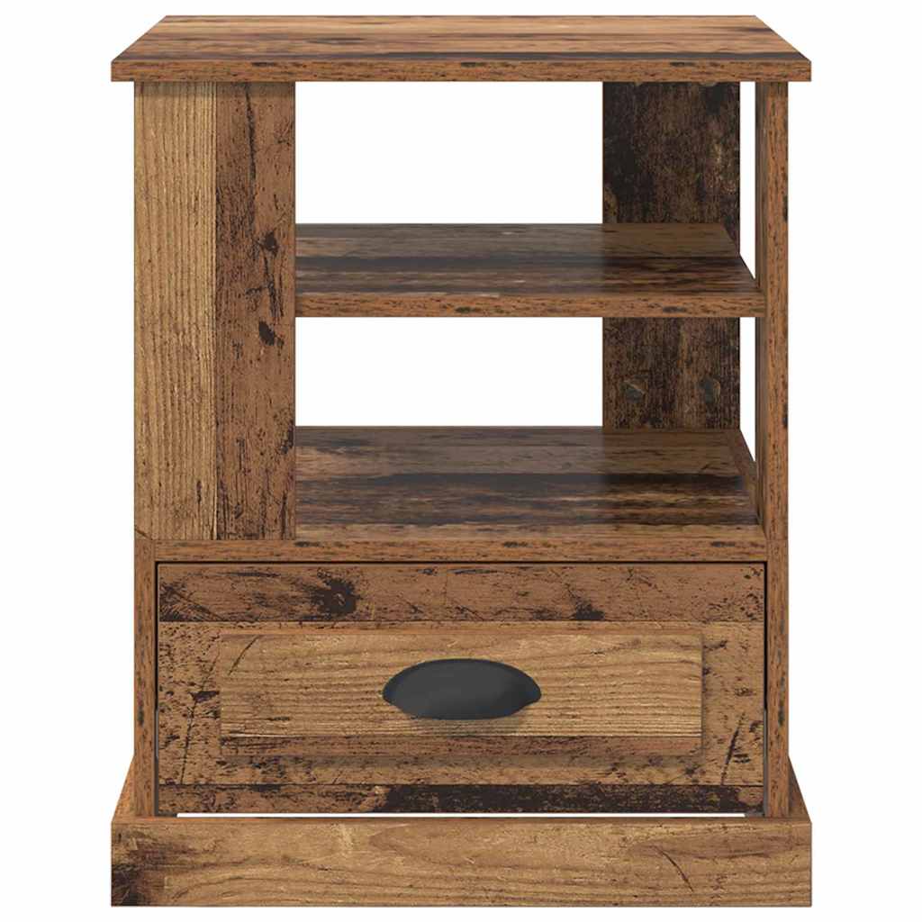 Bedside Cabinet Old wood 50 x 50 x 60 cm Engineered wood