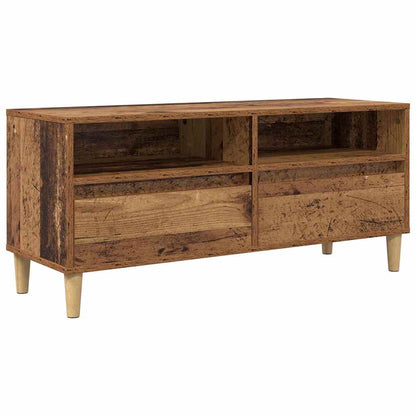 TV Cabinet Old Wood 100 x 34.5 x 44.5 cm Engineered Wood