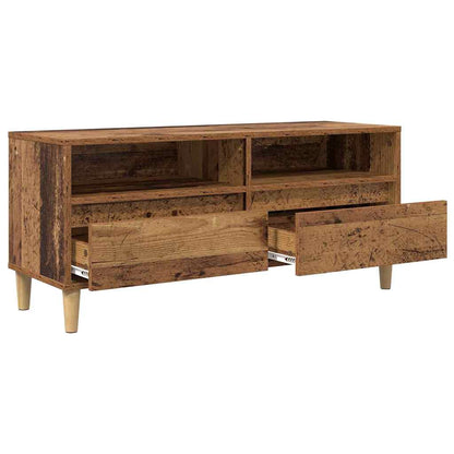 TV Cabinet Old Wood 100 x 34.5 x 44.5 cm Engineered Wood
