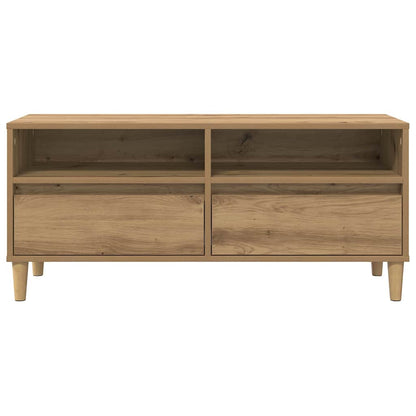TV Cabinet Artisan Oak 100 x 34.5 x 44.5 cm Engineered Wood