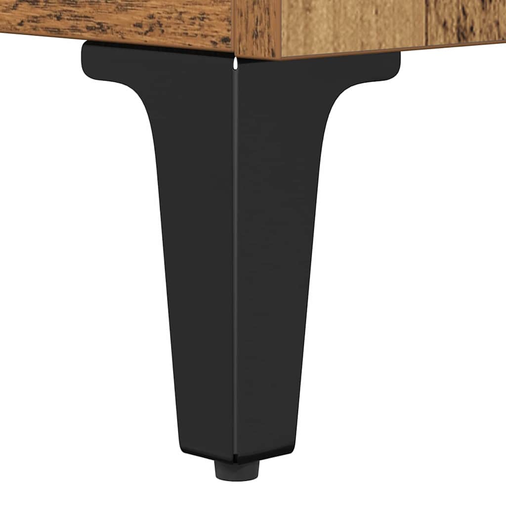 TV Cabinet with Drawer Old Wood 100 x 34.5 x 44.5 cm