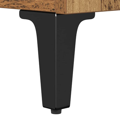 TV Cabinet with Drawer Old Wood 100 x 34.5 x 44.5 cm