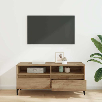 TV Cabinet with Drawer Artisan Oak 100 x 34.5 x 44.5 cm