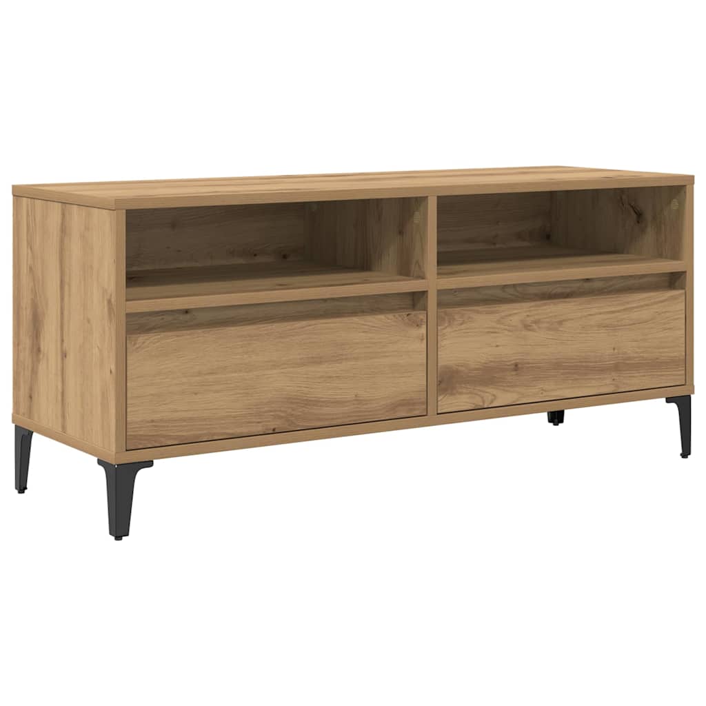 TV Cabinet with Drawer Artisan Oak 100 x 34.5 x 44.5 cm