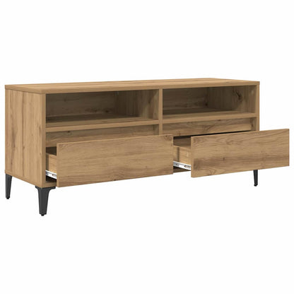 TV Cabinet with Drawer Artisan Oak 100 x 34.5 x 44.5 cm