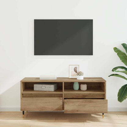 TV Cabinet with Drawer Artisan Oak 100 x 34.5 x 44.5 cm