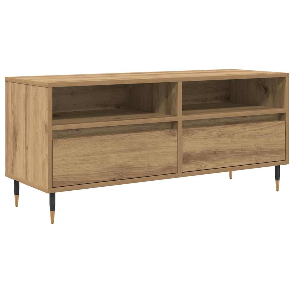 TV Cabinet with Drawer Artisan Oak 100 x 34.5 x 44.5 cm