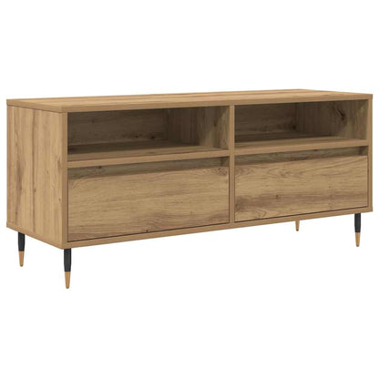 TV Cabinet with Drawer Artisan Oak 100 x 34.5 x 44.5 cm