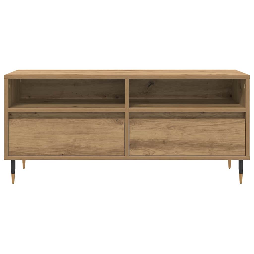 TV Cabinet with Drawer Artisan Oak 100 x 34.5 x 44.5 cm