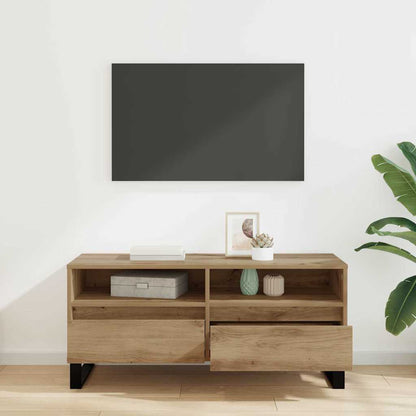 TV Cabinet with Drawer Artisan Oak 100 x 34.5 x 44.5 cm